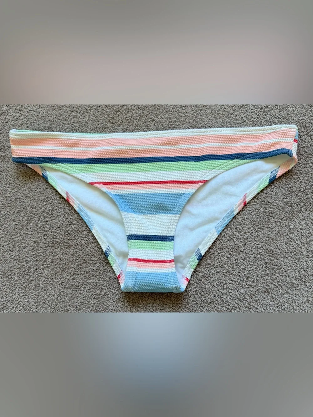 Roxy - Line up Bikini Swim Bottom - BRIGHT WHITE